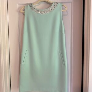 Vineyard Vines Mint Green Embellished Mini Dress
